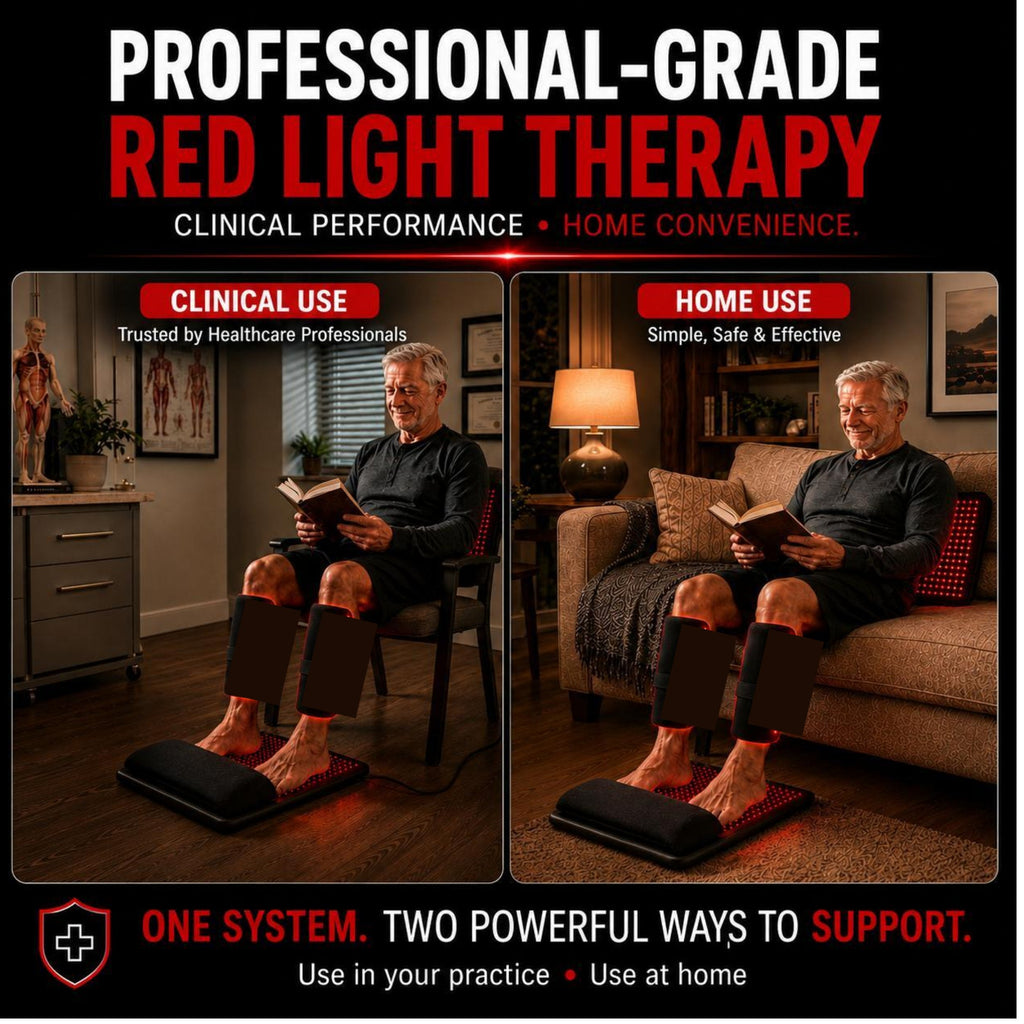 Red Light Pro Pad Kit for Feet & Legs
