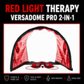 Red Light Pro - 2 in 1 Versa Dome and Pad