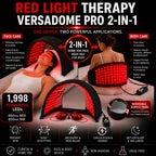 Red Light Pro - 2 in 1 Versa Dome and Pad