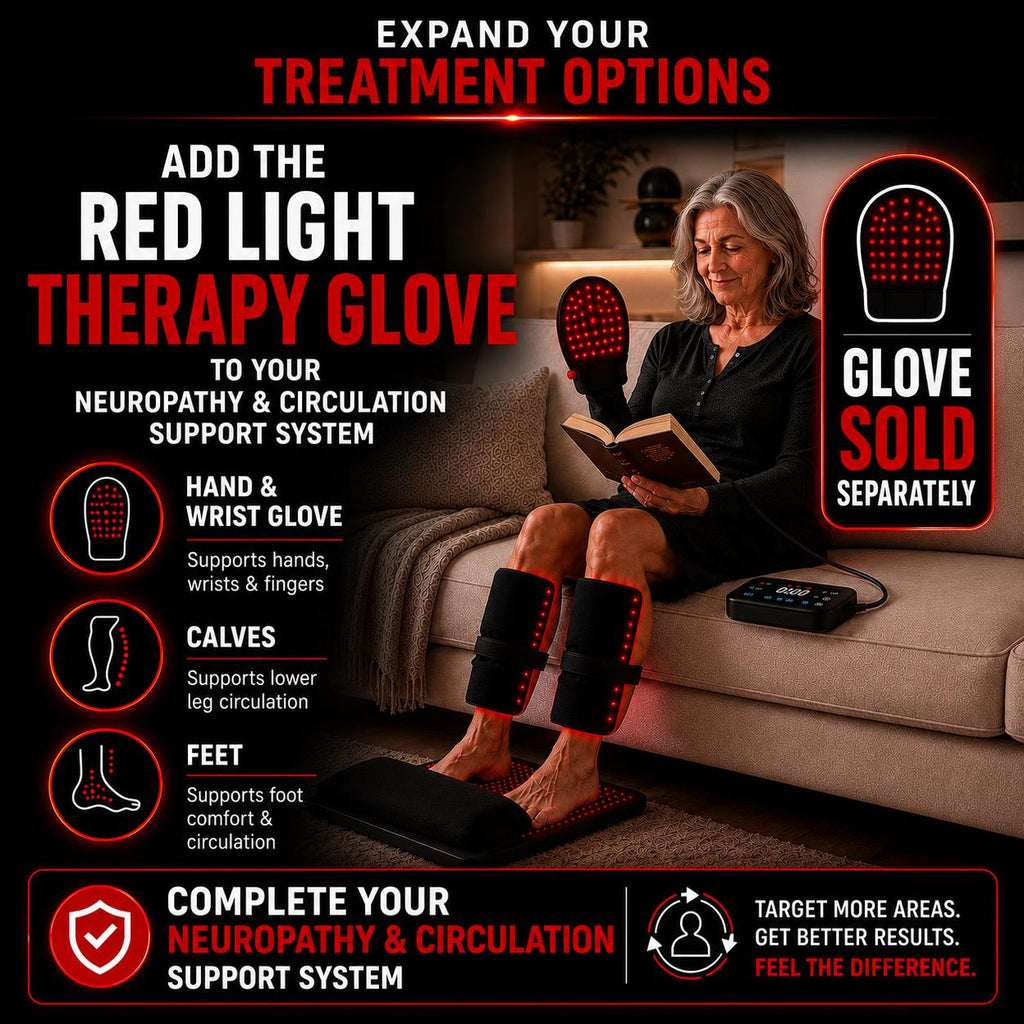 Red Light Pro Pad Kit for Feet & Legs