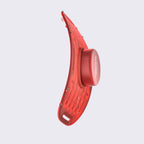Red lumaflex red theraphy device on a light gray background