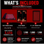 Red Light Pro Pad Kit for Feet & Legs